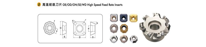 Single-sided octagonal milling insert
